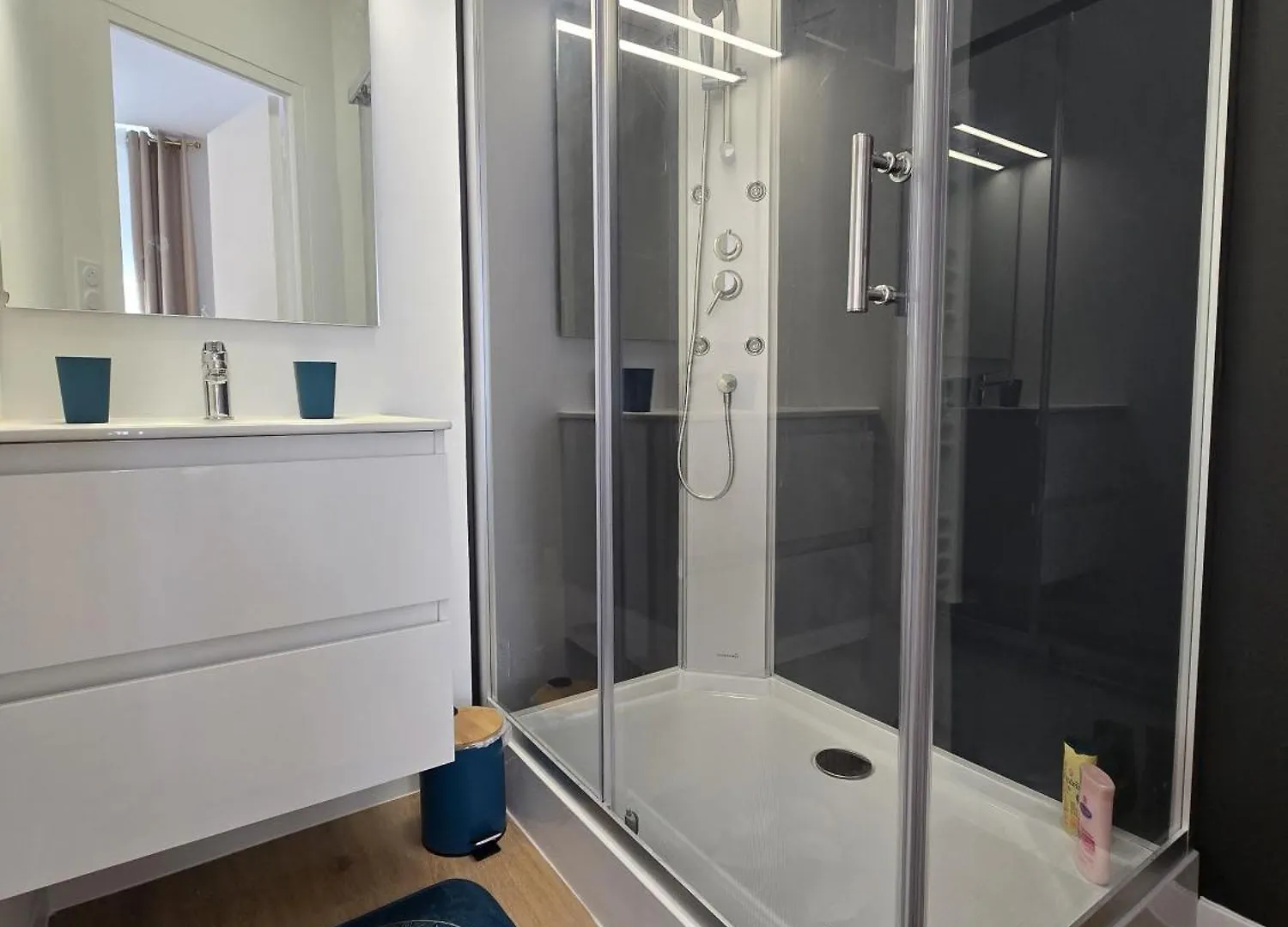 Charmant Appartement Chambre, Cuisine Et Salle De Bain Avec Balcon Sur Jardin Massey Tarbes França